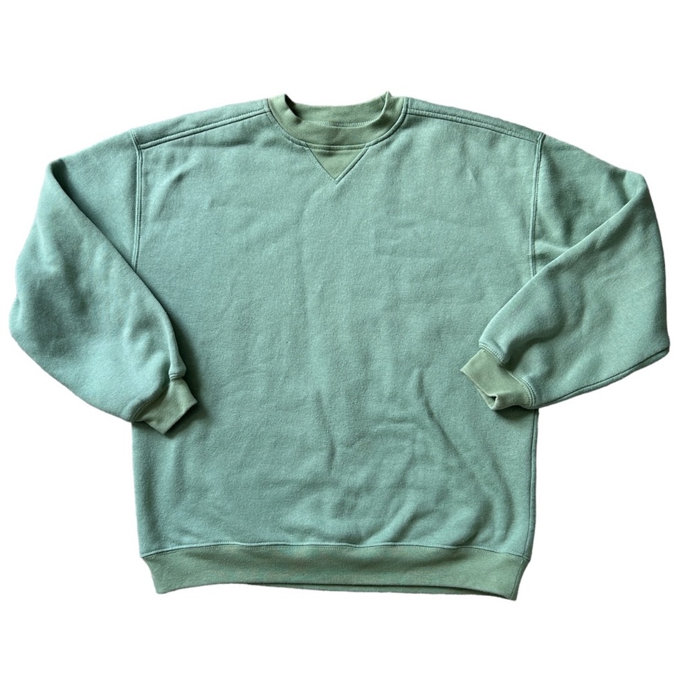Leslie Fay Sport vintage green crewneck